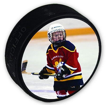 Customized Hockey Pucks