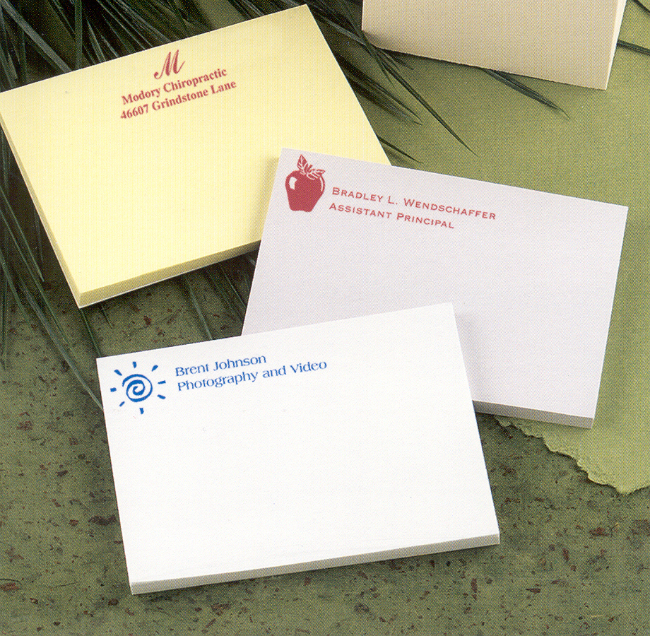 Customized Note Pads