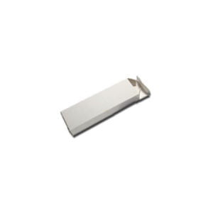 white tuck box for branded USB keys