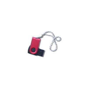 rounded bead keychain for imprinted USB