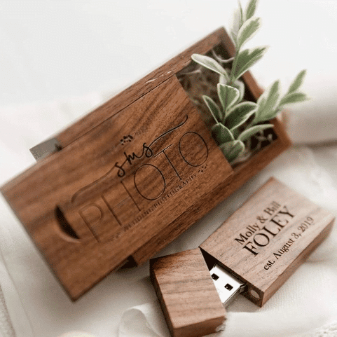 wood crate 1 printed USB