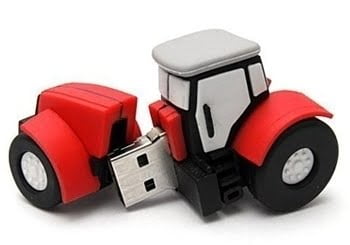Tractor USB Drive with custom logo