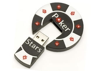 Pokerchip USB Drive with logo