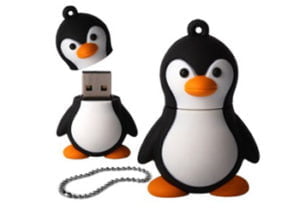 Penguin USB Drive branded logo